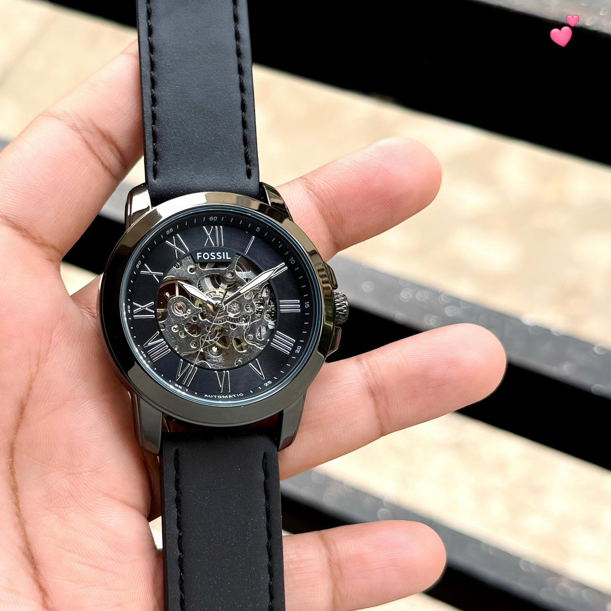 FOSSIL Roman Figures & Tourbillon