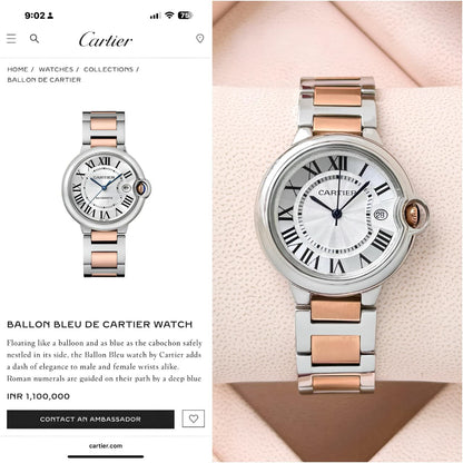 Cartier Ballon Bleu