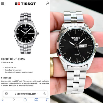 Tissot PR100 Day & Date