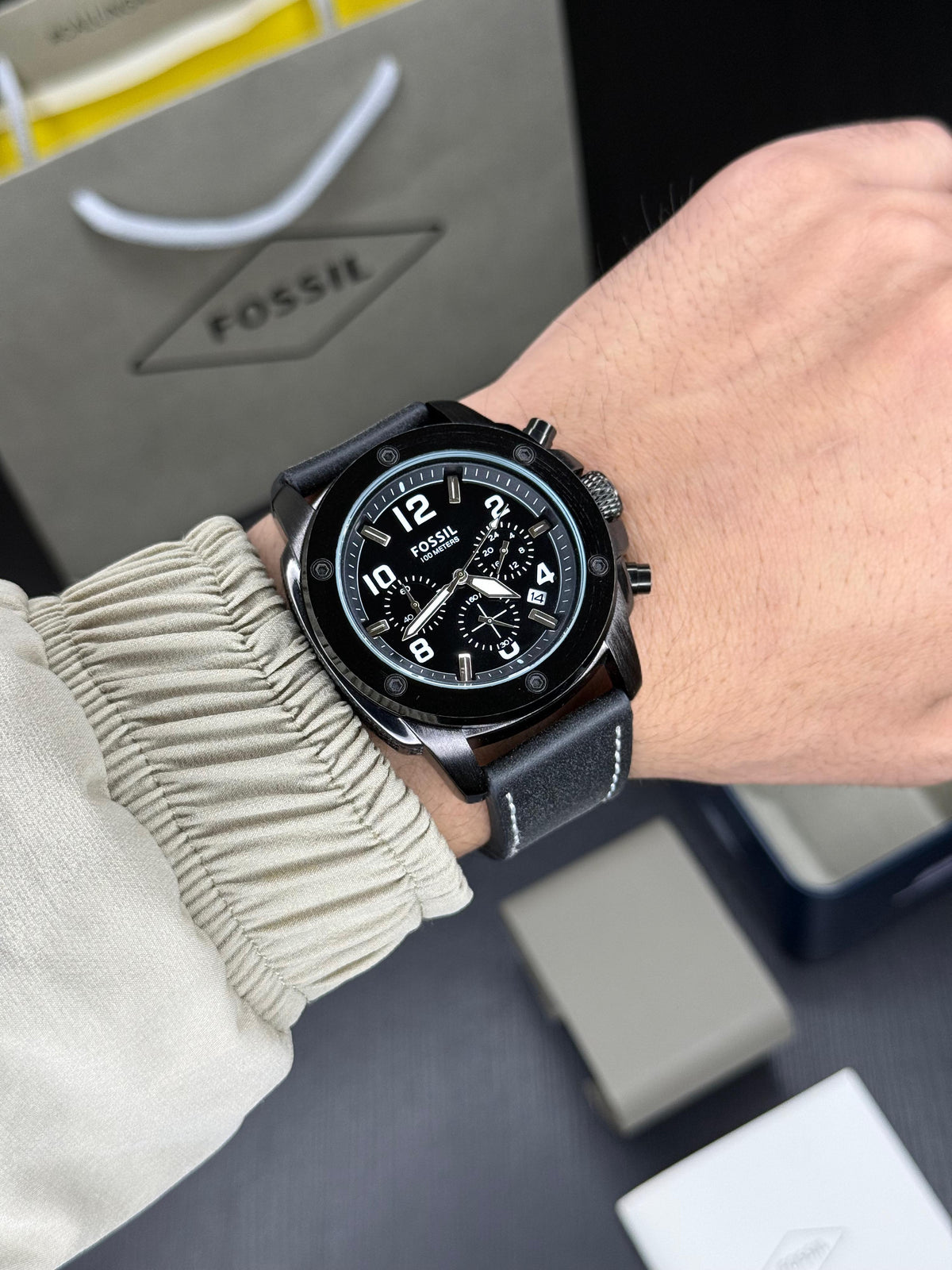Fossil FS5016 Modern Machine Analog Watch for Men's