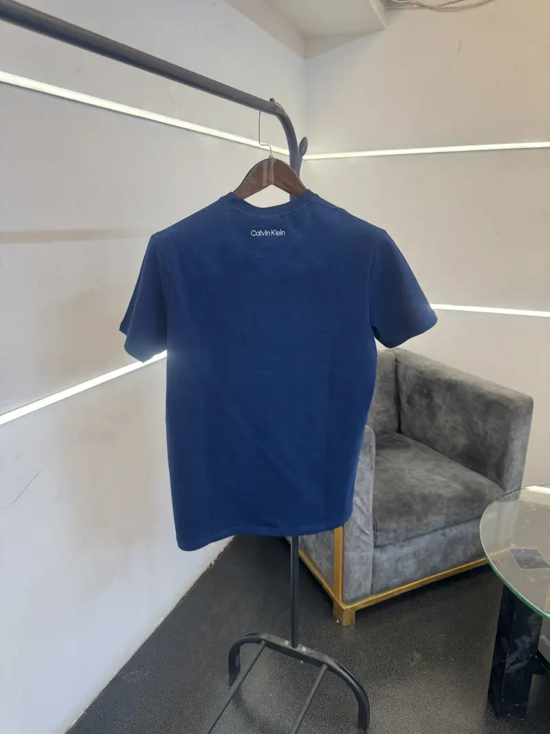 Calvin kline blue imported round neck tshirt