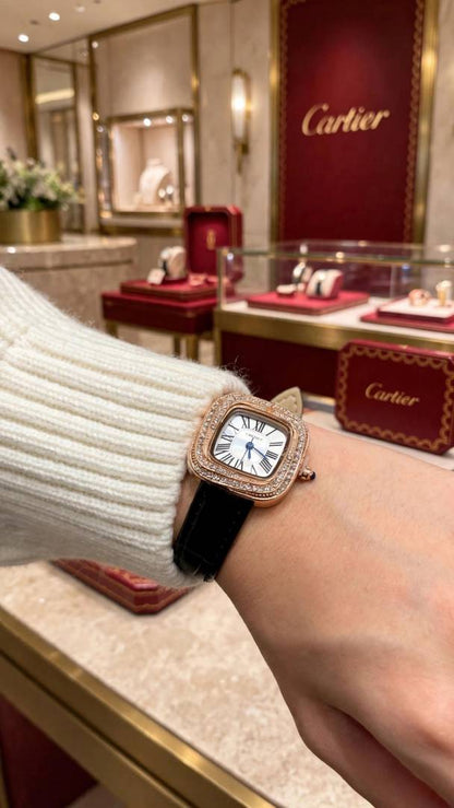 Cartier black and dimond addition for her