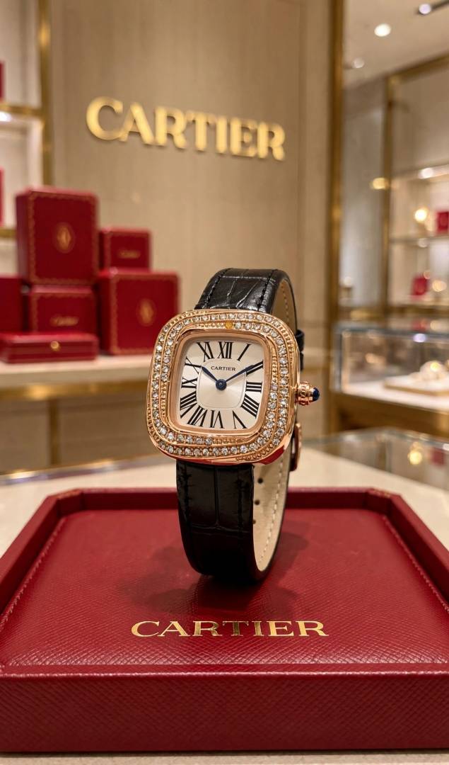 Cartier black and dimond addition for her