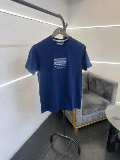 Calvin kline blue imported round neck tshirt