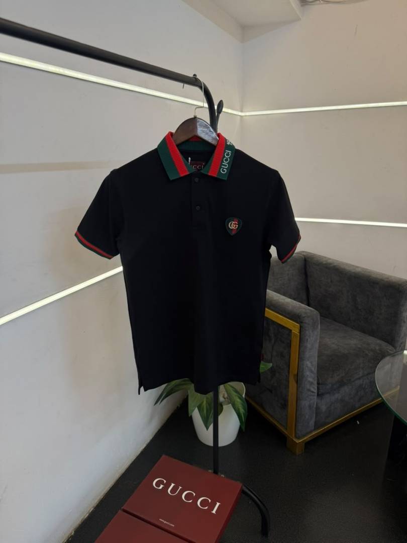 Guccci black box pack imported polo Tshirt
