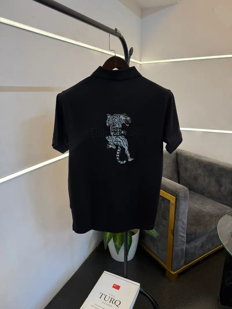 True religion black imported box pack polo tshirt