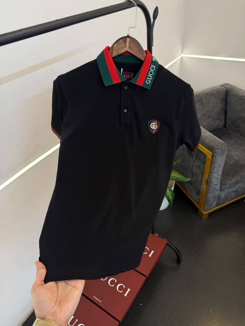 Guccci black box pack imported polo Tshirt