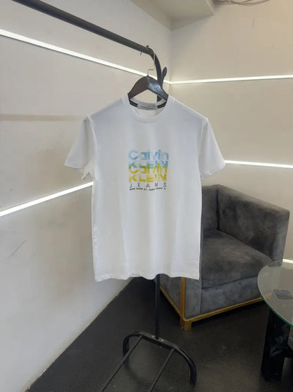 Calvin kline white imported round neck tshirt