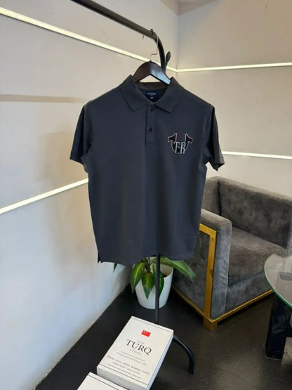 True religion grey imported box pack polo tshirt
