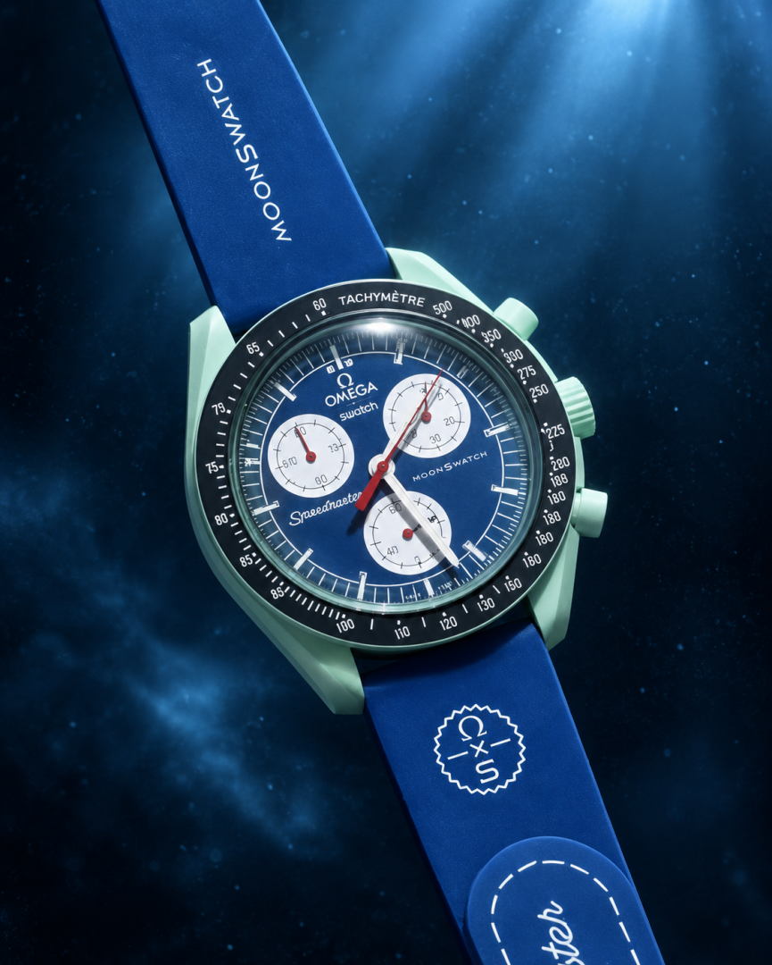 Omegha x Swach Bioceramic MoonSwach Mission On Earth