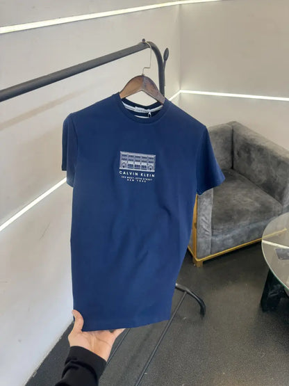 Calvin kline blue imported round neck tshirt